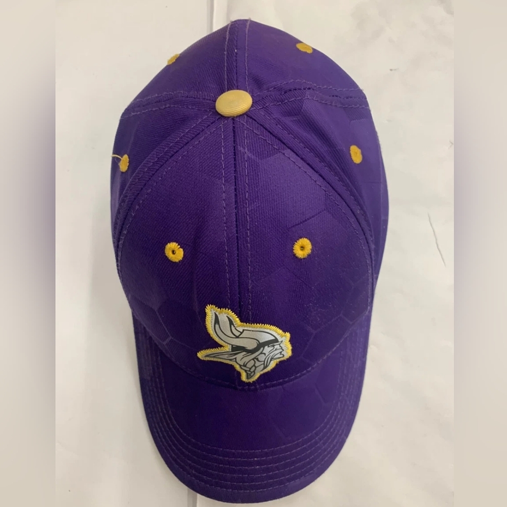 New Era Purple Kids Hat with Gold Details